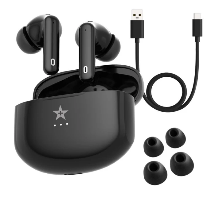 Bezdrátová sluchátka GIEWONT RealSound PRO ANC ENC GWS800-1 Black Bezdrátová sluchátka GIEWONT RealSound PRO ANC ENC GWS800-1 Black