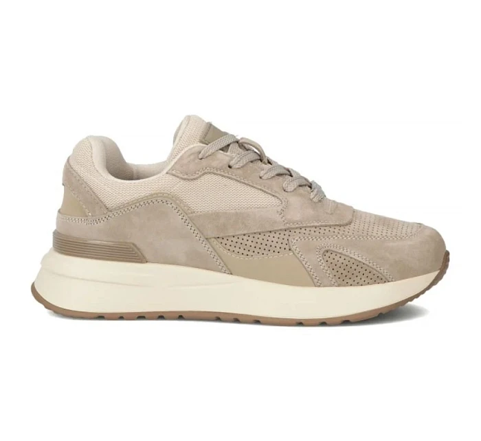 Filippo béžové semišové kožené polobotky DP7728/26