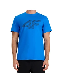 Pánské tričko 4F M3342 modré 4FWMM00TTSHM3342 33S pánské