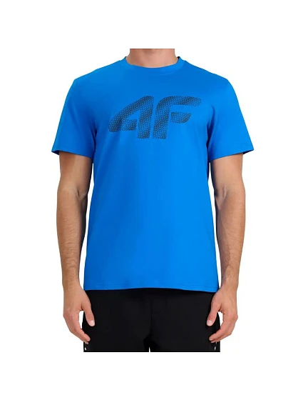 Pánské tričko 4F M3342 modré 4FWMM00TTSHM3342 33S pánské Pánské tričko 4F M3342 modré 4FWMM00TTSHM3342 33S pánské