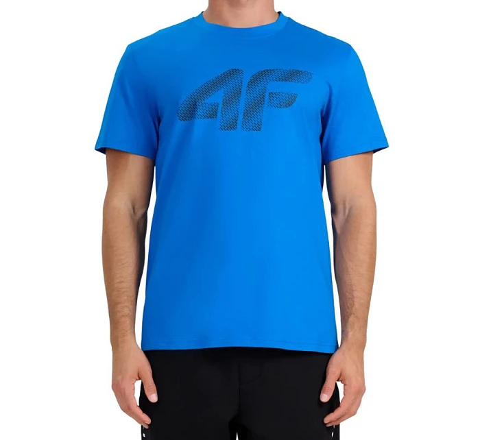 Pánské tričko 4F M3342 modré 4FWMM00TTSHM3342 33S pánské Pánské tričko 4F M3342 modré 4FWMM00TTSHM3342 33S pánské