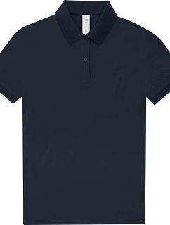 B&C My Polo 210 /women Dámské piqué polo z těžké bavlny 01.W463 navy pure