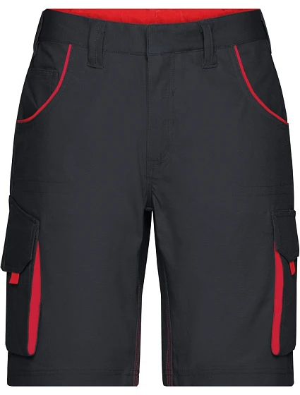 Daiber JN 872 (42-60) Pracovní bermudy - Color 02.0872 carbon/red Daiber JN 872 (42-60) Pracovní bermudy - Color 02.0872 carbon/red