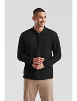 Fruit of the Loom Premium Polo LSL Piqué polo s dlouhým rukávem 16.3310 athletic heather Fruit of the Loom Premium Polo LSL Piqué polo s dlouhým rukávem 16.3310 athletic heather