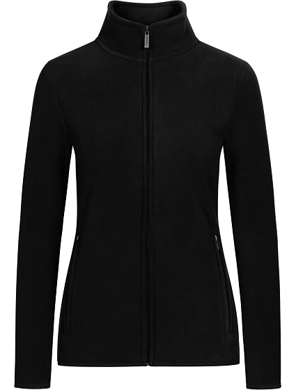 Promodoro 7965 Dámská dvojitá fleecová bunda 40.7965 black/black Promodoro 7965 Dámská dvojitá fleecová bunda 40.7965 black/black
