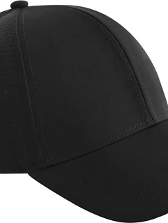 Beechfield B 165 6 panelová klubová kšiltovka 53.0165 black