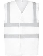 HVW 120 HiVis síťovaná bezpečnostní vesta model 22502219 white - Yoko HVW 120 HiVis síťovaná bezpečnostní vesta model 22502219 white - Yoko