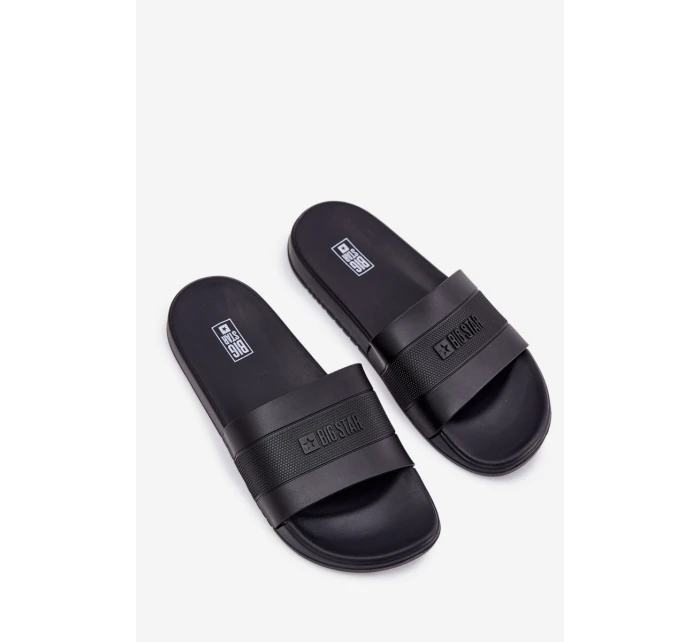 Lehké Pánské Sandály Big Star model 21694600 Tmavě Modré - Big Star Shoes Lehké Pánské Sandály Big Star model 21694600 Tmavě Modré - Big Star Shoes