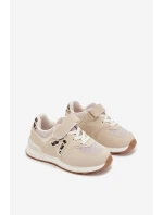 Dětské sportovní tenisky na suchý zip béžové Galisse Dětské sportovní tenisky na suchý zip béžové Galisse