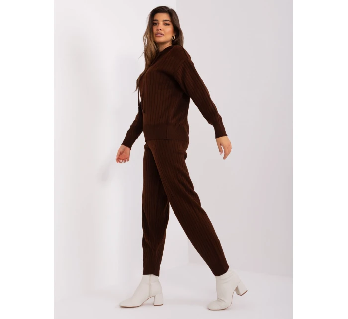 Komplet BA KMPL model 18997489 ciemny brązowy - FPrice Komplet BA KMPL model 18997489 ciemny brązowy - FPrice