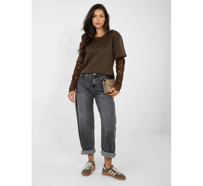 Halenka IT BZ 22128.27 tmavě hnědá Halenka IT BZ 22128.27 tmavě hnědá