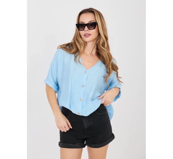 Bluzka IT BZ model 22031499 jasny niebieski - FPrice