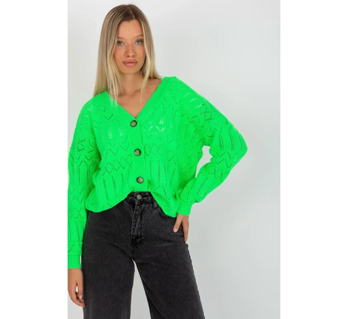 Svetr na zapínání model 175415 Rue Paris Svetr na zapínání model 175415 Rue Paris