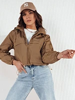 Dámská přechodová bunda GRAUS hnědá FashionStreet TY4235