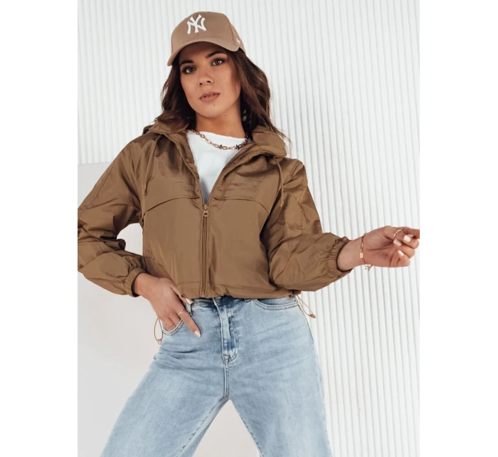 Dámská přechodná bunda GRAUS hnědá FashionStreet TY4235