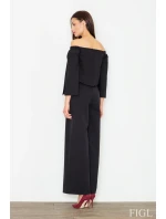 Dámský overal M539 black - FIGL