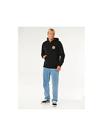 Pánská mikina RIP CURL Wettie Passage Icon Zip Thru, černá
