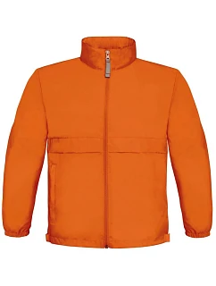 B&C Sirocco /kids Dětská větrovka bez podšívky 01.0950 orange