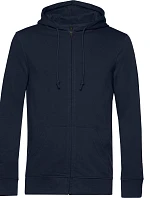 B&C Inspire Zipped Hood_° Pánská mikina s kapucí 01.U35B navy blue