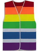 Korntex NAT – PRIDE Bezpečnostní vesta "Pride" 76.KNAT rainbow Korntex NAT – PRIDE Bezpečnostní vesta "Pride" 76.KNAT rainbow
