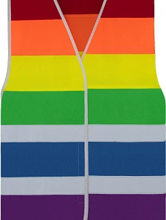 Korntex NAT – PRIDE Bezpečnostní vesta "Pride" 76.KNAT rainbow