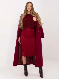 Spódnica IT SD model 21782568 bordowy - FPrice