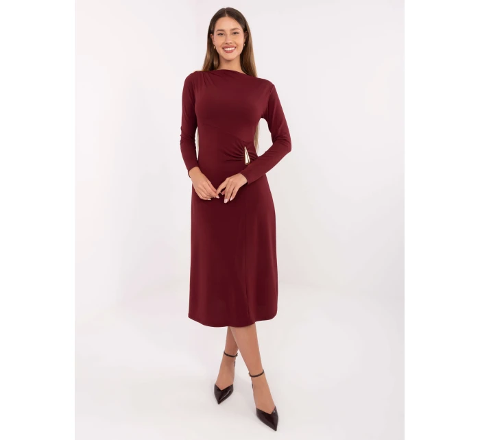 Šaty IT SK 21900.00 bordó Šaty IT SK 21900.00 bordó