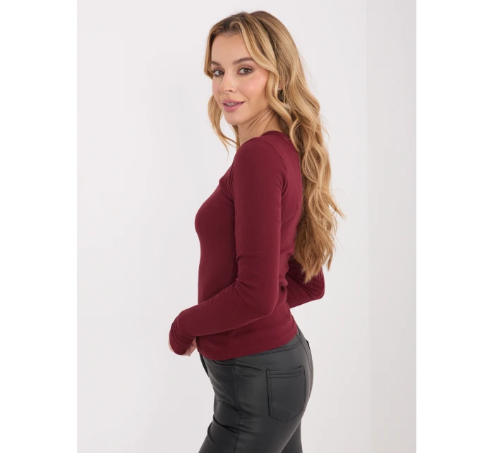 Bluzka WT BZ model 21875460 bordowy - FPrice