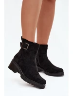 Boty na podpatku  model 217814 Step in style