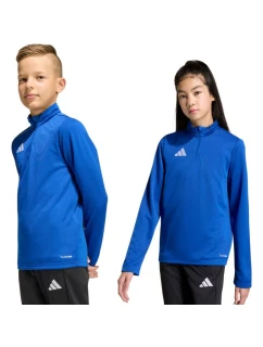 Dětský tréninkový top adidas Entrada 26 modrý JZ6631