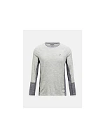 Termotriko PEAK PERFORMANCE Magic Crew Wool-blend Baselayer Men, šedé
