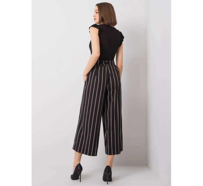 Kalhoty CHA SP 0430.41P černá a béžová