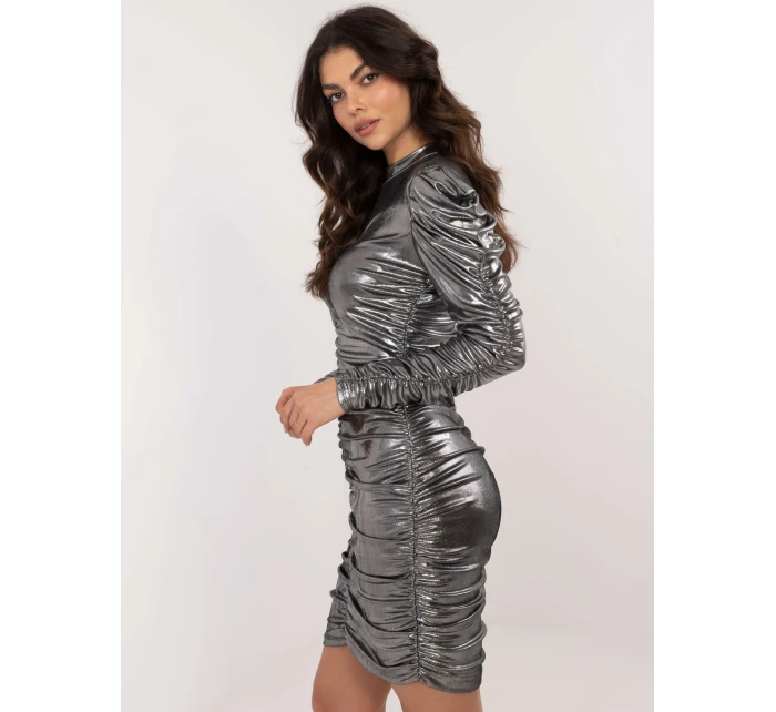 Sukienka DHJ SK model 20686449 ciemny szary - FPrice