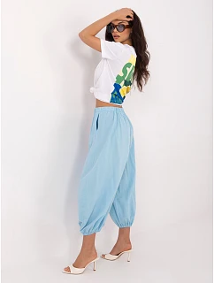 Kalhoty IT SP FL10309 1.02 světle modrá