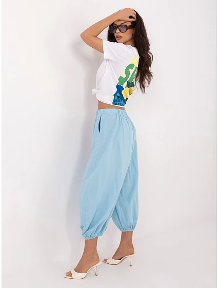 Kalhoty IT SP FL10309 1.02 světle modrá