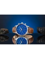 Pánské hodinky Giewont Chronograph Sapphire Brown and Blue GW6310-A5