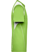 Daiber JN 397 Pánské běžecké tričko 02.0397 lime green/white