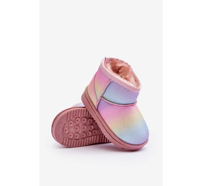 Dětské zateplené boty Multikolor model 21636486 - Boto Dětské zateplené boty Multikolor model 21636486 - Boto