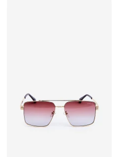 Dámské sluneční brýle UV400 Zlatohnědé