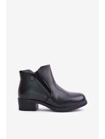 Boty S Nízkým Záhlavím Zateplené Kožešinou Vinceza 85150 Černé Boty S Nízkým Záhlavím Zateplené Kožešinou Vinceza 85150 Černé