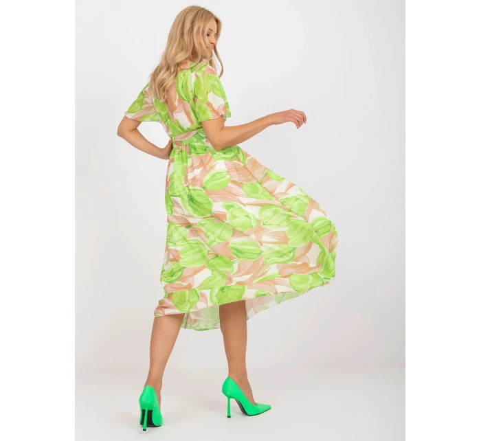 Šaty DHJ SK 15967.54P světle zelená Šaty DHJ SK 15967.54P světle zelená