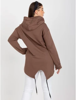 Mikina RV BL 8266.34P hnědá