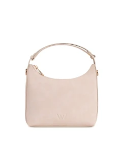 Dámská kabelka Vuch Nera Suede Creme