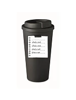 Personalizovaný cestovní termohrnek s poznámkovým blokem Personalizovaný cestovní termohrnek s poznámkovým blokem