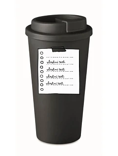Personalizovaný cestovní termohrnek s poznámkovým blokem