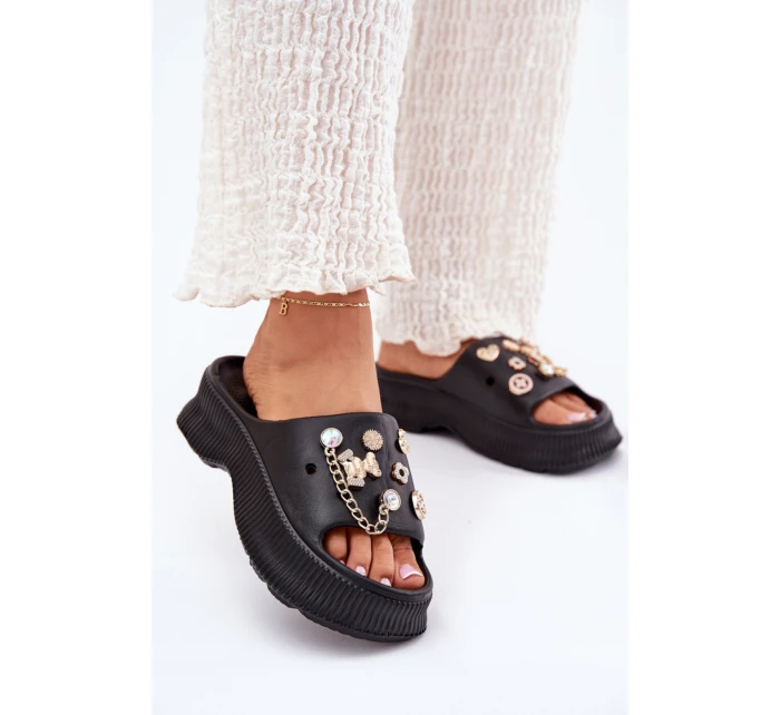 Pantofle model 215754 Step in style Pantofle model 215754 Step in style