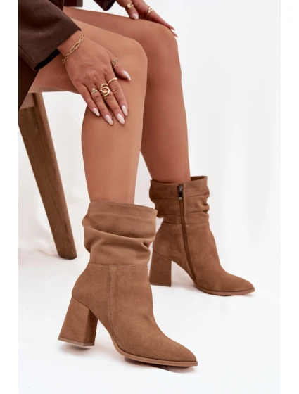 Boty na podpatku  model 220195 Step in style