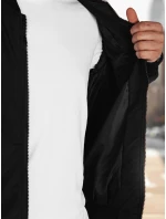 Pánská přechodná bunda bomber černá Dstreet TX5029