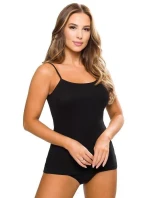 Černá dámská košilka Emili Rita XXL-XXXL Černá dámská košilka Emili Rita XXL-XXXL