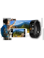 GIEWONT Smartwatch Black and White 2 Stripes GW200-2 GIEWONT Smartwatch Black and White 2 Stripes GW200-2